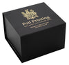 Matt Black Foil Printed Boxes 132x130x92mm