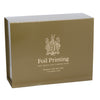 Gloss Gold Foil Printed Boxes 300x400x150mm