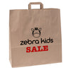 450x170x480mm Brown Taped Digital Printed Carrier Bags