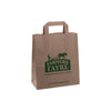 175x90x225mm Brown Taped Digital Printed Carrier Bags