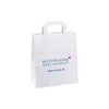 175x90x225mm White Taped Digital Printed Carrier Bags